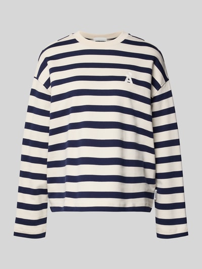Armedangels Oversized sweatshirt van puur biologisch katoen, 'ICONIC FRANKAA BOLD' Marineblauw - 2