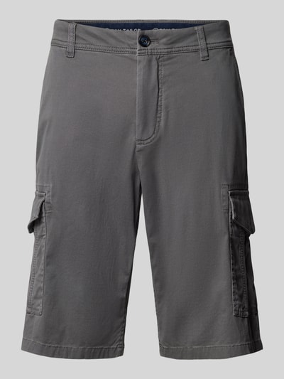 Tom Tailor Regular Fit Cargoshorts mit Cargotaschen Mittelgrau 2