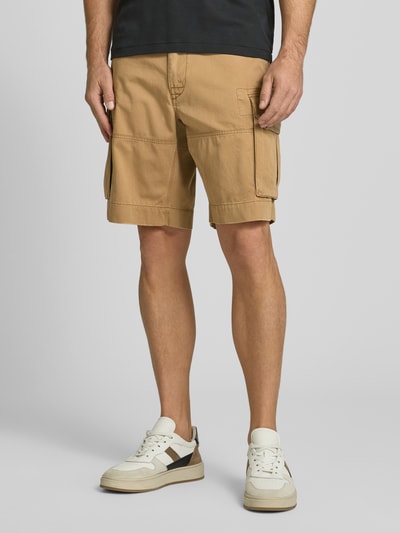 Polo Ralph Lauren Baggy Fit Cargoshorts mit Eingrifftaschen Modell 'GELLAR' Camel 4
