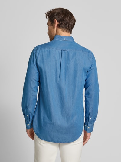 GANT Jeanshemd mit Button-Down-Kragen Jeansblau 5