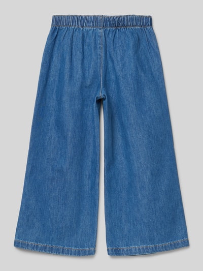 Tom Tailor Weite Hose aus reiner Baumwolle Blau 3