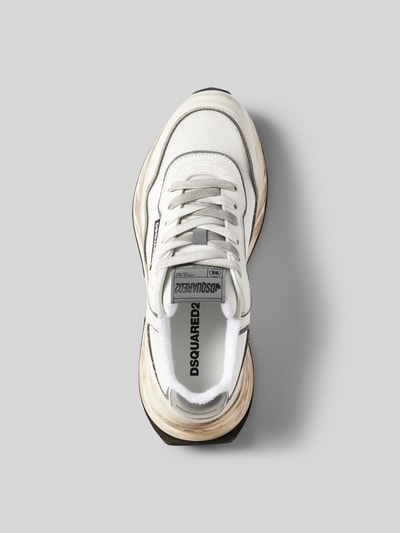 Dsquared2 Sneaker aus echtem Leder Weiss 4