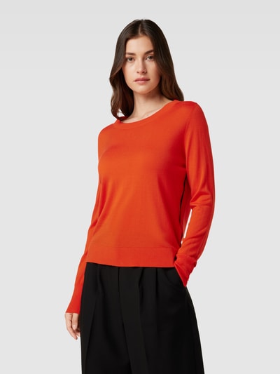 Marc Cain Gebreide pullover met ronde hals Rood - 4