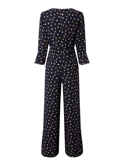 Boden Jumpsuit mit floralem Muster Marine 3