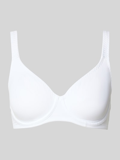 DORINA Biustonosz z zapięciem na haftkę Biały 1