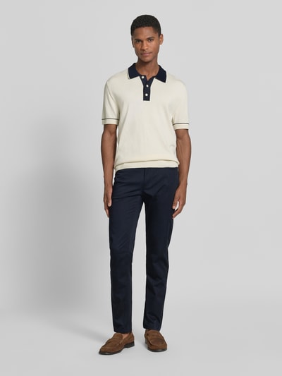 Christian Berg Men Hose mit Eingrifftaschen Marine 1