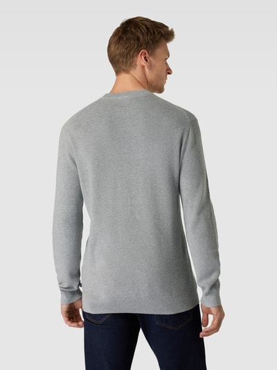 Tom Tailor Gebreide pullover met ronde hals Middengrijs - 5