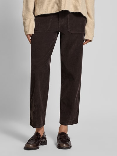 OPUS Cordhose mit Gesäßtaschen Modell 'Lissie' Schoko 4