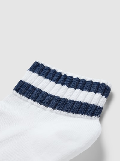 Tommy Jeans Socken mit Logo-Stitching Modell 'QUARTER' Weiss 2