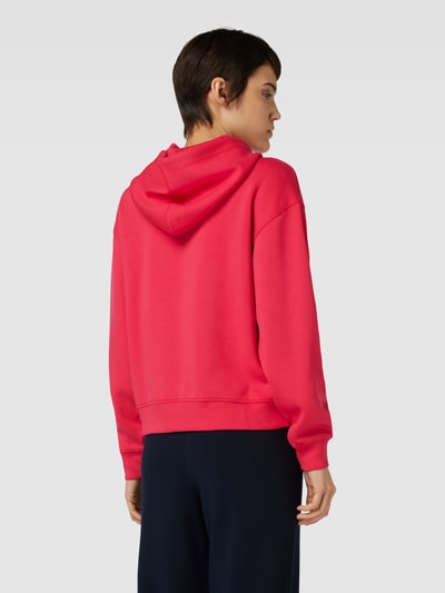 MSCH Copenhagen Hoodie met labelprint, model 'IMA Q' Rood - 5