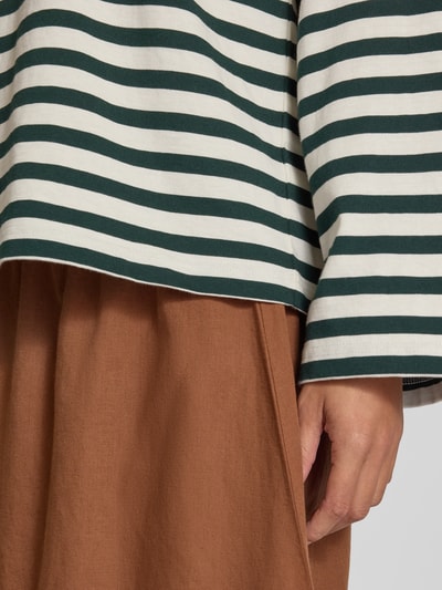 Marc O'Polo DENIM Linnen rok met elastische band Middenbruin - 3