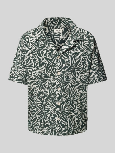 Shiwi Freizeithemd mit Knopfleiste Modell 'Ted' Dunkelgruen 2