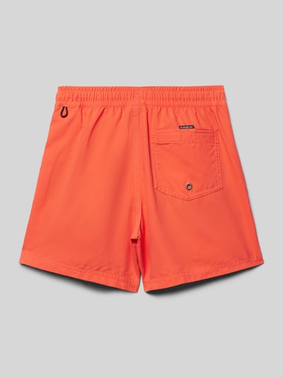 Quiksilver Spodenki kąpielowe z napisem z logo model ‘EVERYDAY VERT VOLLEY’ Czerwony 3