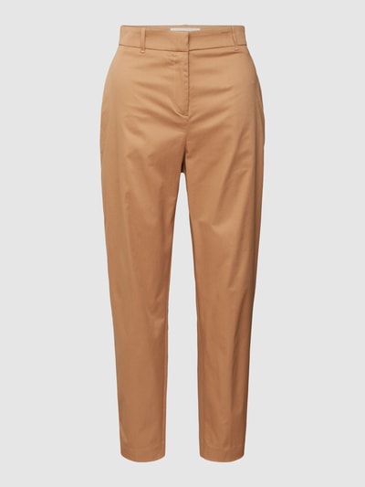 Armedangels Broek met persplooien, model 'WARMAAR' Camel - 2