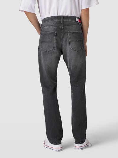 Tommy Jeans Straight leg jeans in 5-pocketmodel, model 'RYAN' Zwart - 5