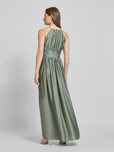 Swing Abendkleid mit gelegten Falten Lind 5