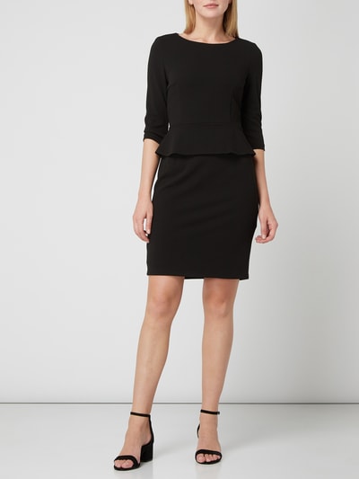 Montego Kleid mit Schößchen  Black 1