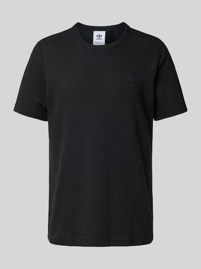 adidas Originals T-Shirt mit Label-Stitching Black 1