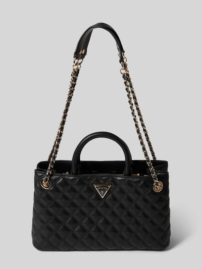 Guess Handtasche mit Steppnähten Modell 'GIULLY GFRIEND' Black 2