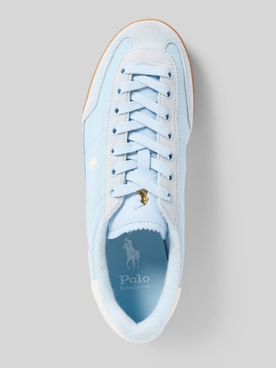 Polo Ralph Lauren Sneaker mit Logo-Stitching Modell 'Hester' Hellblau 3