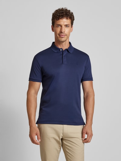 Polo Ralph Lauren Poloshirt mit gerippten Ärmelabschlüssen Marine 4