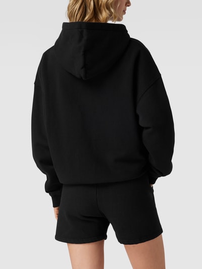 Pegador Oversized Hoodie mit Label-Print Black 5