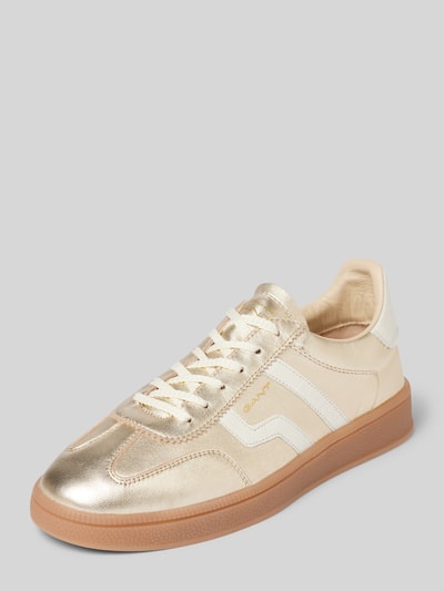 Gant Sneakers met labelprint, model 'CUZIMA' Goud gemêleerd - 1