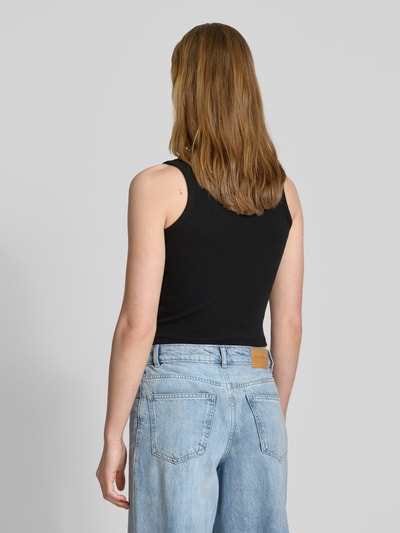 Review Tanktop mit Motiv-Stitchings Black 5