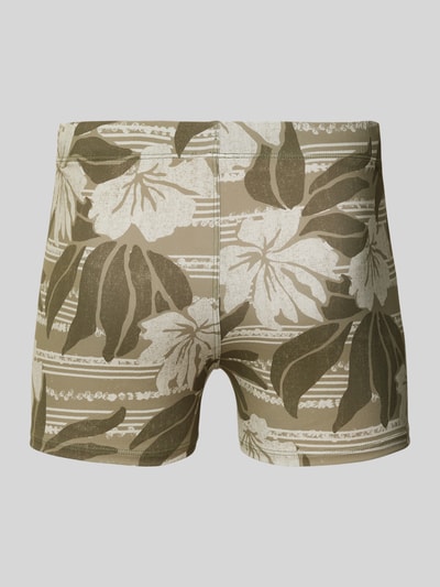 ONeill Skinny Fit Badeshorts mit Label-Print Oliv 3