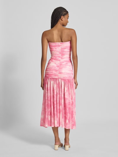 Bardot Cocktailkleid im Off-Shoulder-Look Modell 'SOLANA' Rosa 5