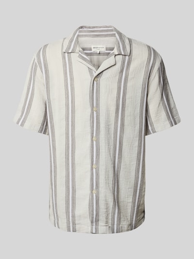 Tom Tailor Denim Relaxed Fit Freizeithemd aus reiner Baumwolle Graphit 2