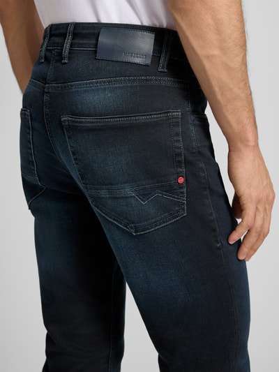 MAC regular fit jeans met steekzakken model 'ARNE PIPE' Marineblauw - 3