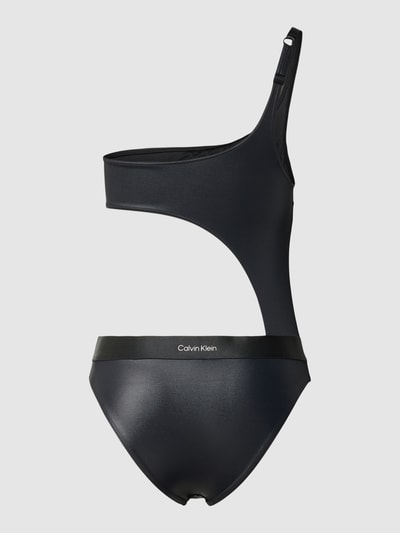 Calvin Klein Underwear Kostium kąpielowy z wycięciem model ‘CK REFINED’ Czarny 3