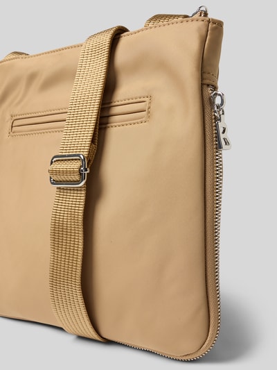 BOGNER Handtasche mit Label-Detail und Schulterriemen Hellbraun 2