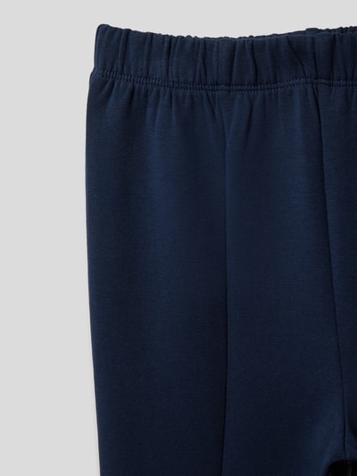 s.Oliver RED LABEL Flared Cut Hose mit elastischem Bund Marineblau 2