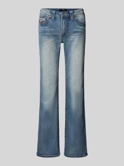 TRUE RELIGION Bootcut-Jeans aus Baumwoll-Mix Modell 'BECCA' Hellblau 1