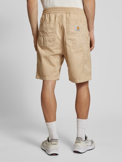 Carhartt Work In Progress Shorts mit elastischem Bund Modell 'FLINT' Beige 5