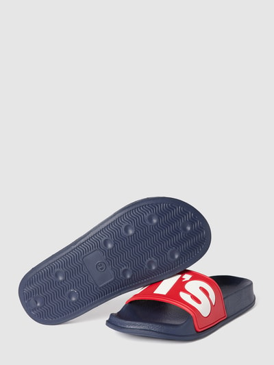 Levi's® Slides mit Label-Details Rot 4