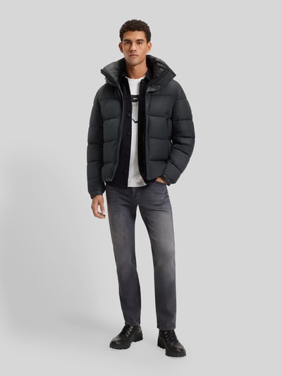 BOSS Orange Regular Fit Steppjacke aus wasserabweisendem Material Modell 'OMARIS' Black 1