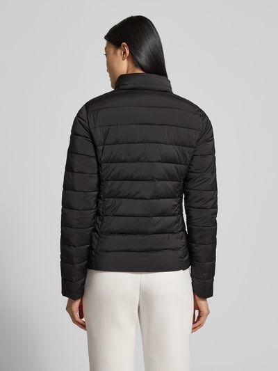 GUESS Activewear Gewatteerd jack met opstaande kraag en labeldetail Zwart - 5