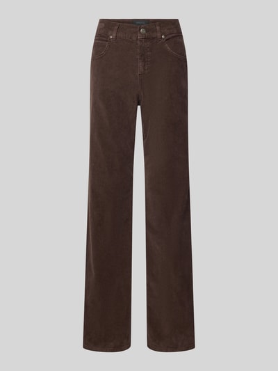 ANGELS Cordhose mit 5-Pocket-Design Modell 'Lara' Dunkelbraun 2