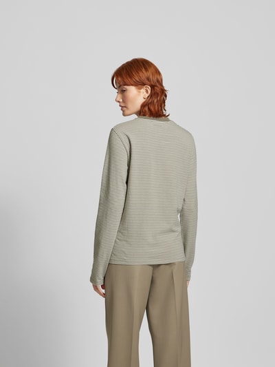 Anine Bing Longsleeve mit Streifenmuster Khaki 5