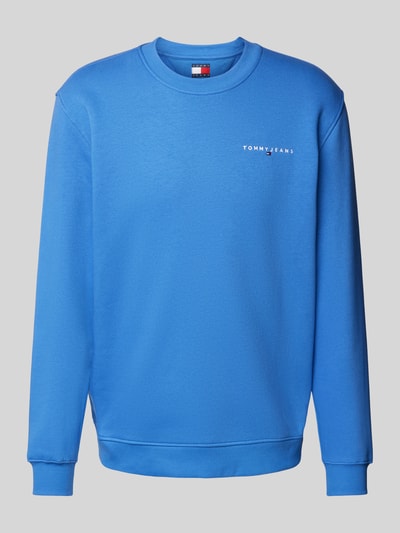 Tommy Jeans Regular Fit Sweatshirt mit Rundhalsausschnitt Royal 2