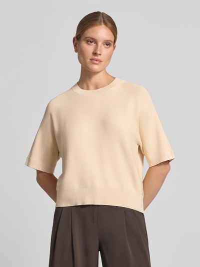MSCH Copenhagen Relaxed Fit Pullover aus Viskose-Mix Modell 'Thamira' Beige 4