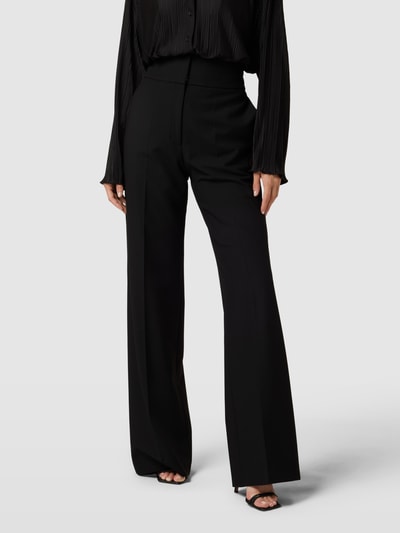 HUGO Pantalon met persplooien, model 'Himia' Zwart - 4