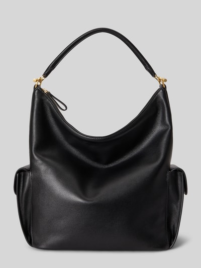 Lauren Ralph Lauren Umhängetasche aus echtem Leder Black 1