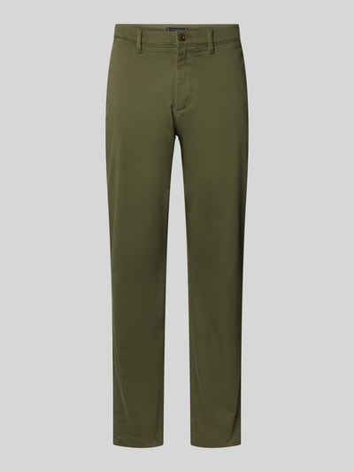 Tommy Hilfiger Regular Fit Chino mit Knopfverschluss Oliv 2