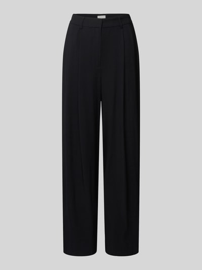 LeGer by Lena Gercke Loose Fit Stoffhose mit Bundfalten Modell 'Cassidy' Black 1