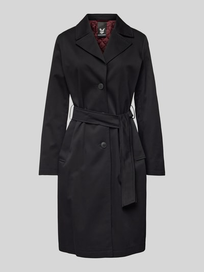 Fuchs Schmitt Trenchcoat mit Bindegürtel Black 2