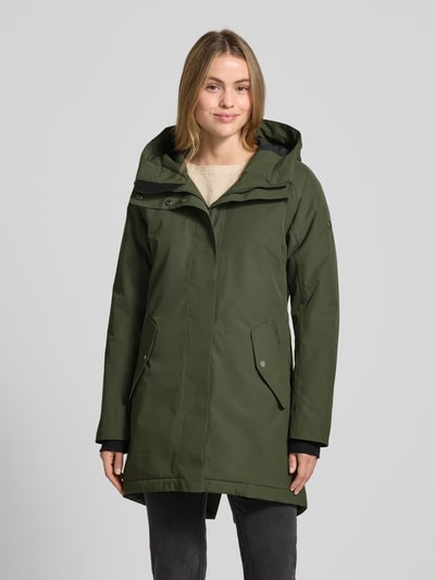 Didriksons Parka z kapturem model ‘ALANA’ Ciemnozielony 4
